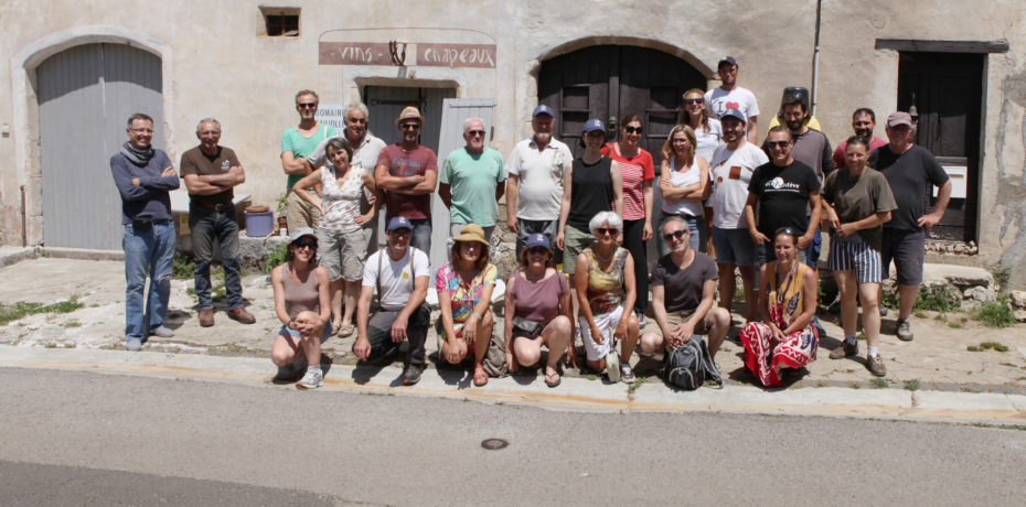 Les ocres de la Vacquerie 2019. Crédit photo : Frédéric Hébraud / CAUE 34