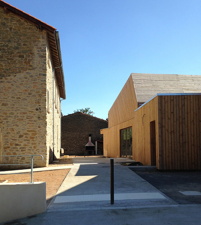 Foyer rural © Matthieu Courtiade, architecte Photo © Matthieu Courtiade, architecte (maître d’œuvre)
